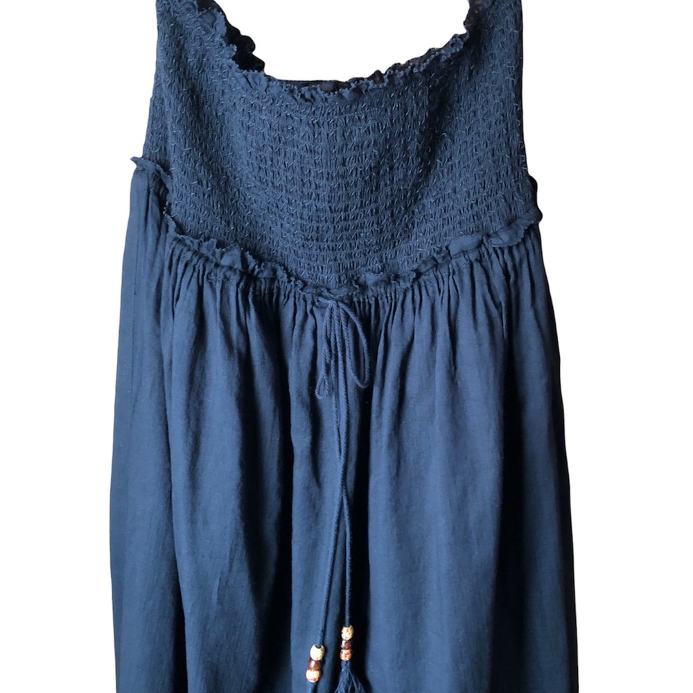 Denim & Supply Ralph Lauren Black Strapless Maxi Dress - Picture 9 of 14